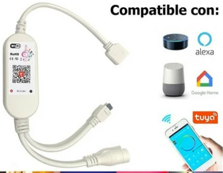 Controlador wifi para tira Led