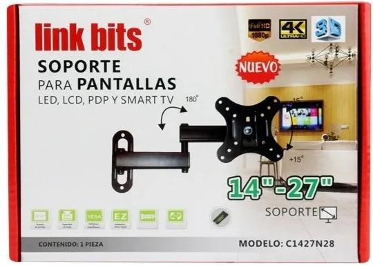 Soporte Articulado Link bits 14"-27" CI427N28B