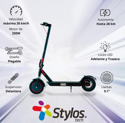 Scooter Electrico M2 Stylos