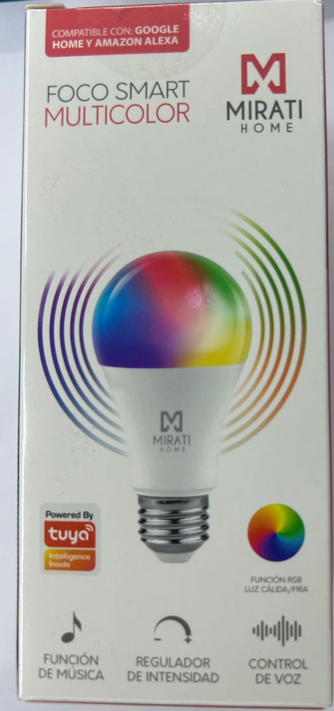 Foco Wifi Bluetooth Mirati Home