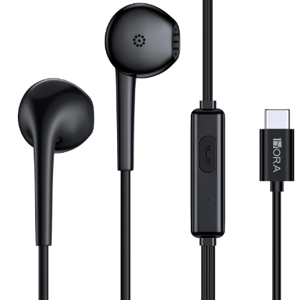 Audifono Alambrico Tipo C 1HORA AUT124